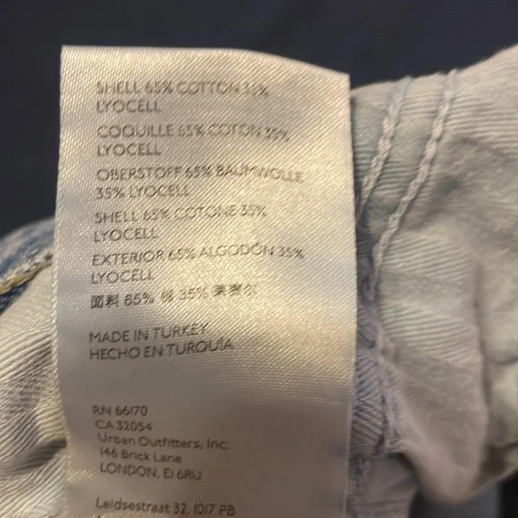 We the free / free people Distressed Blue Jeans - Picture 6 of 6